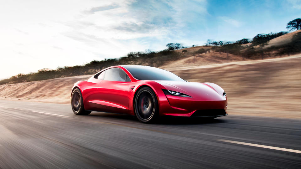 Tesla Roadster 2 will go into production in 2020 (Tesla/Reuters)