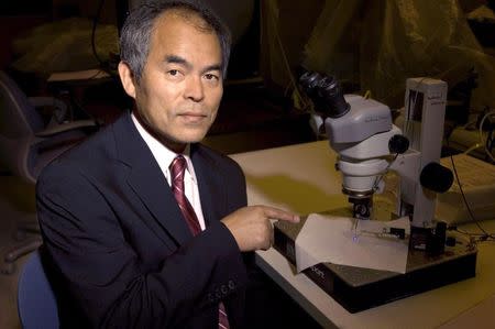 File undated handout picture of American inventor Shuji Nakamura. REUTERS/UCSB Photographic Services/Randall Lamb/Lehtikuva/Files/Handout via Reuters