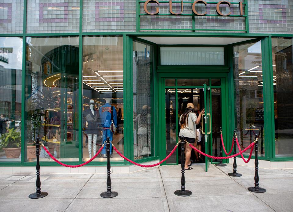 High-end retailer Gucci opens first Detroit store