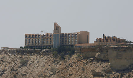 FILE PHOTO: A general view of the Pearl Continental (PC) hotel in Gwadar, Pakistan April 11, 2017. Picture taken April 11, 2017. REUTERS/Akhtar Soomro