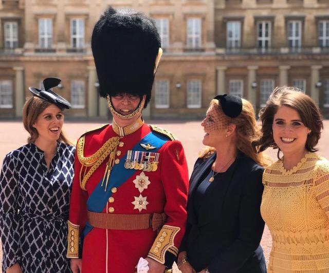 Princess Beatrice Princess Eugenie Prince Andrew and Sarah