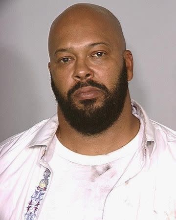 A Clark County Detention Center booking mug of music producer Marion Hugh Knight also known as "Suge" Knight on August 27, 2008. REUTERS/Las Vegas Metropolitan Police Department/Handout
