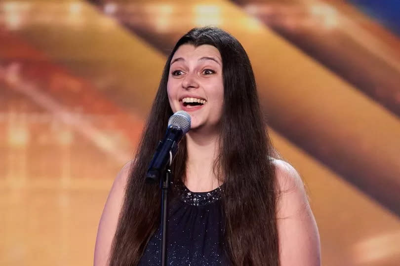 BGT performer Kimberly Winter