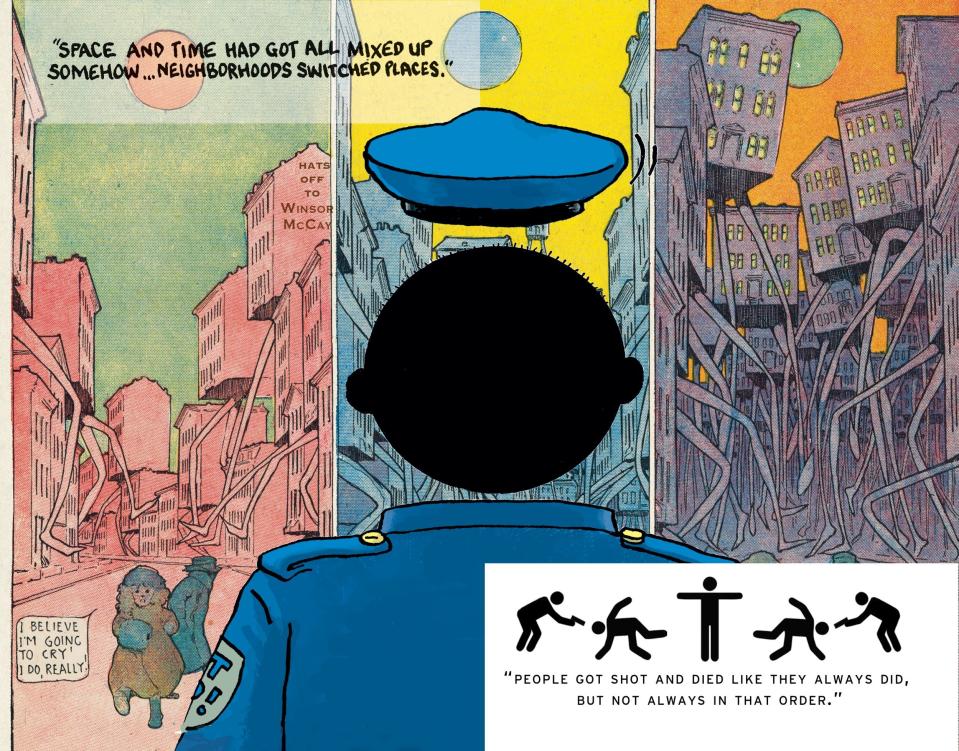 Spiegelman's illustrations for Street Cop recall his surreal, scatalogical underground heyday  - isolarii