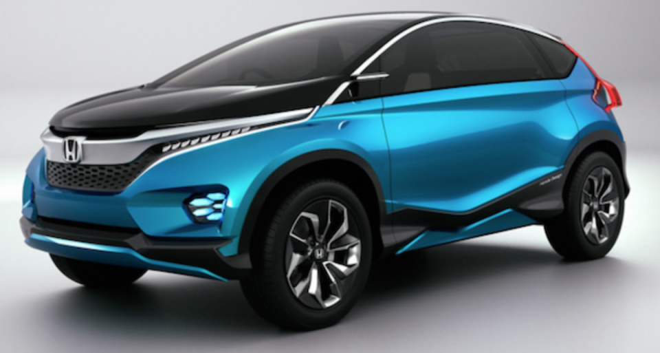 預計 Honda 新的小 SUV 會以 Vision XS-1 概念車為範本。