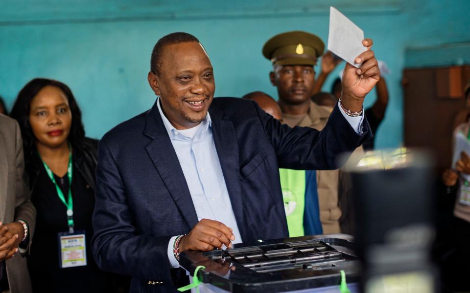 President Uhuru Kenyatta was once one of Africa’s most-followed leaders - AP