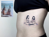 <p>“Trabajo con espacios pequeños y minimizo los detalles manteniendo lo esencial, para transferir esos recuerdos a la piel”, explicó el tatuador en un artículo de Bored Panda. </p>