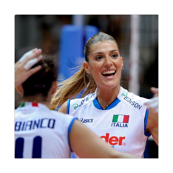La joueuse italienne de volley-ball Francesca Piccinini est non seulement une grande joueuse, mais aussi l’une des athlètes les plus jolies de la planète.