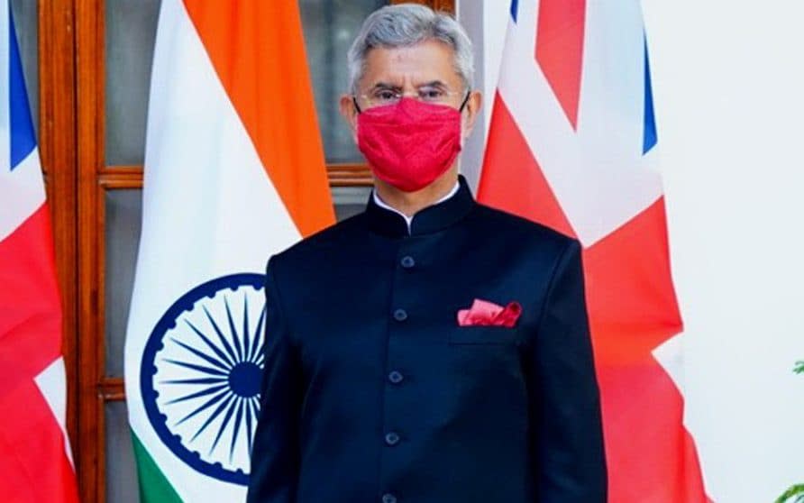 Subrahmanyam Jaishankar told MPs he would be willing to take up the issue with Britain - Indian Government/Handout/Anadolu Agency via Getty Images