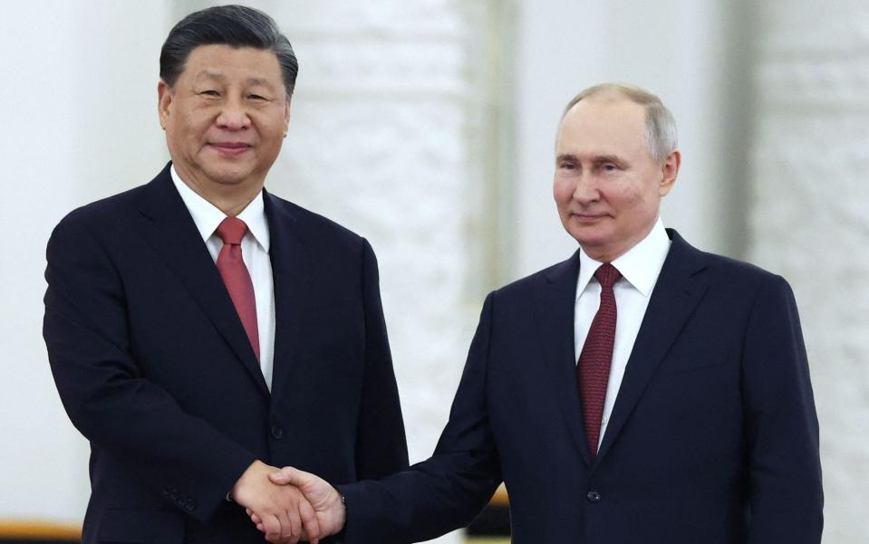 Xi Putin - Sergei Karpukhin/AFP