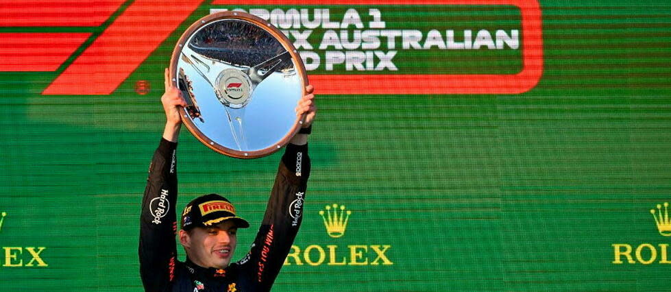 Malgré un départ raté, Max Verstappen a remporté dimanche le Grand Prix d'Australie, troisième manche du Championnat du monde de Formule 1.  - Credit:PAUL CROCK / AFP