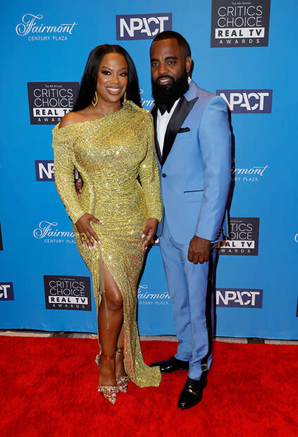 Style Living Rhoa Kandi Burruss Critics Choice Awards Look 2