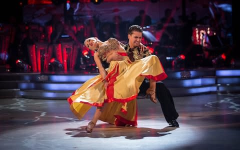 Mollie and AJ's paso doble