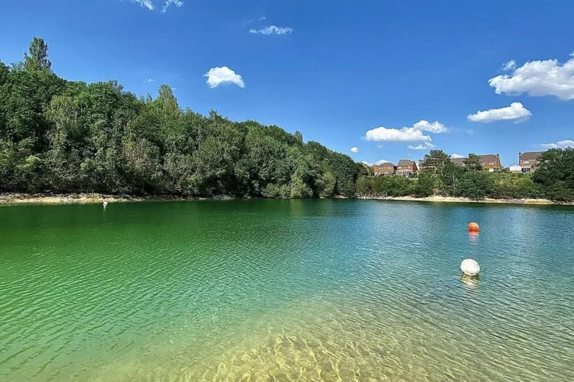 Divers Cove on a sunny day