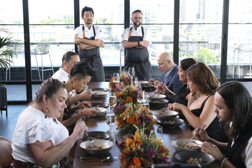 "Top Chef: Wisconsin" contestants Soo and Dan served their Indigenous dishes to a special judges' table that included Indigenous chefs from across the Midwest.