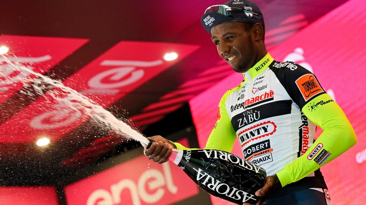 Biniam Girmay confirms his Giro d’Italia is over after eye injury