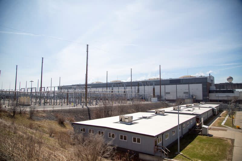 General view of the Pickering Nuclear Power Generating Station near Toronto