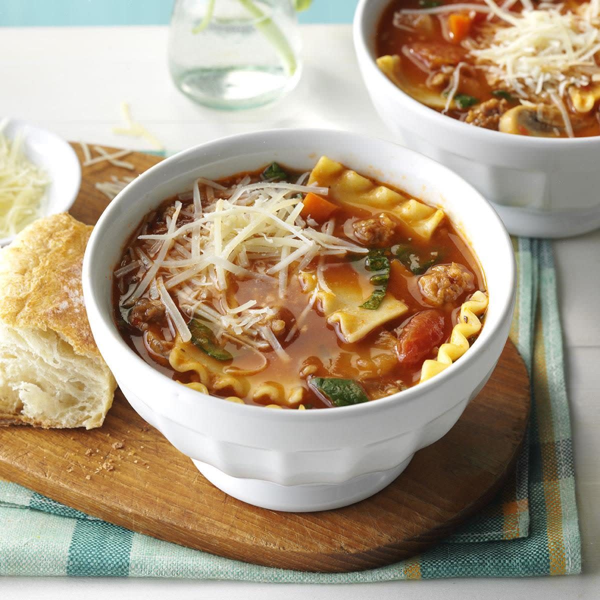 Slow-Cooker Lasagna Soup