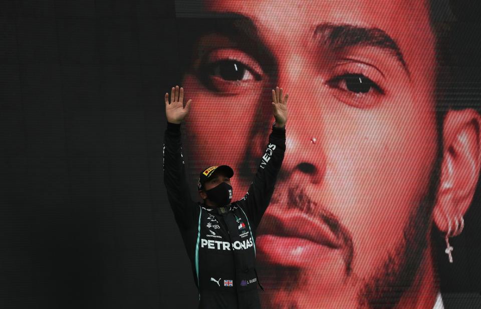 Lewis Hamilton surpassed Michael Schumacher’s record with his 92nd victory - but is he the greatest F1 driver in history (Reuters)