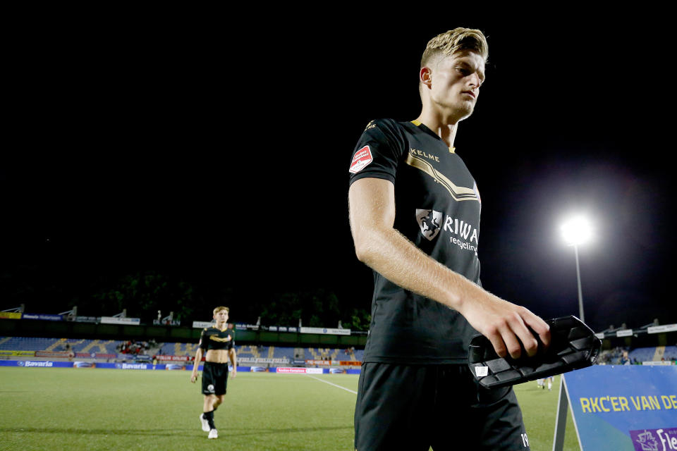 Van der Laan had his Telstar contract terminated after attending Ajax's Champions League semi-final first leg (Photo by Soccrates/Getty Images)