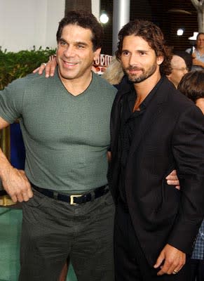 Lou Ferrigno and Eric Bana at the LA premiere of Universal's The Hulk