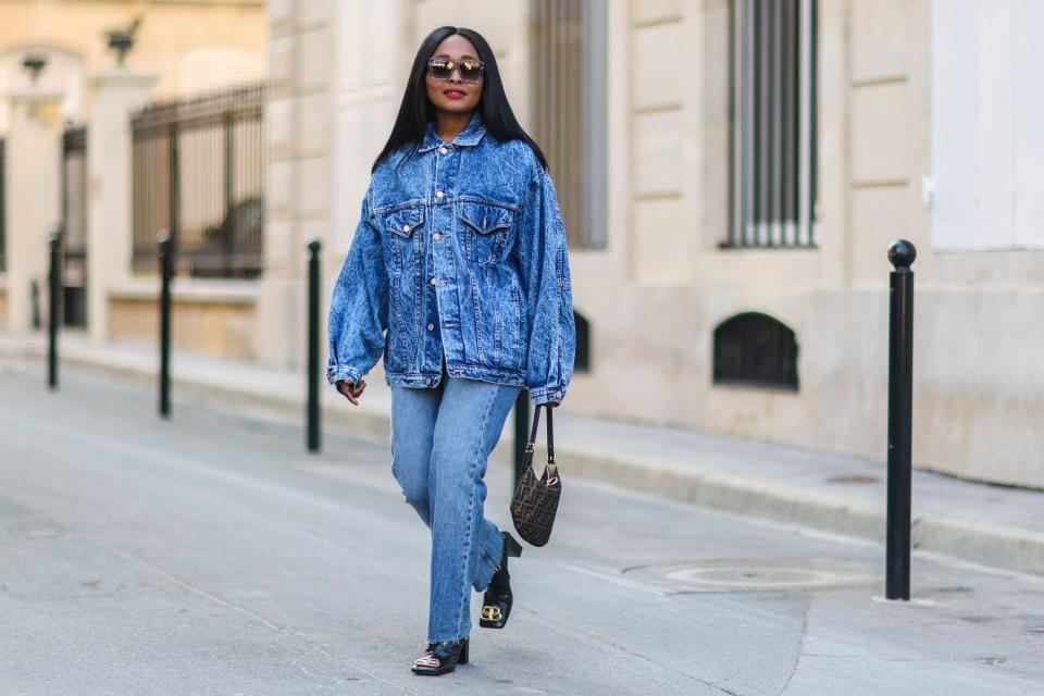 People Are Calling This Oversized Denim Jacket Their “New Go-To Jacket”