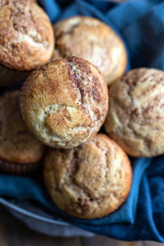 <p>i Heart Eating</p><p><strong>Cinnamon Muffins</strong></p><p>Get the recipe <a href="https://www.ihearteating.com/cinnamon-muffins/" rel="nofollow noopener" target="_blank" data-ylk="slk:here;elm:context_link;itc:0;sec:content-canvas" class="link rapid-noclick-resp"><em><strong>here</strong></em></a></p>