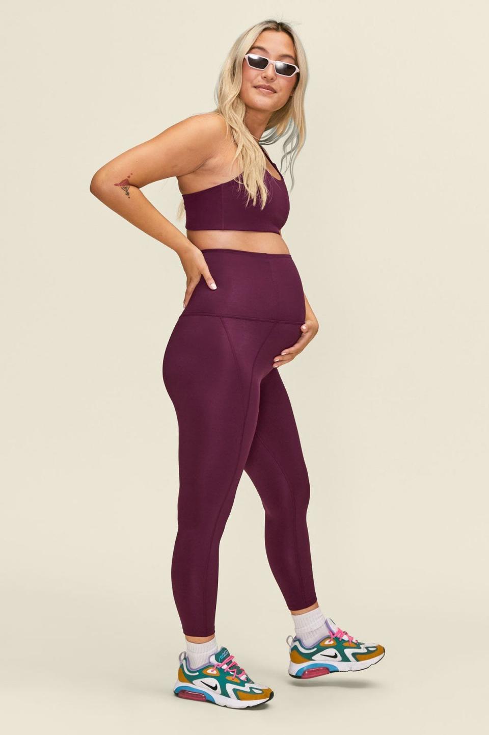 3) Plum Maternity Legging