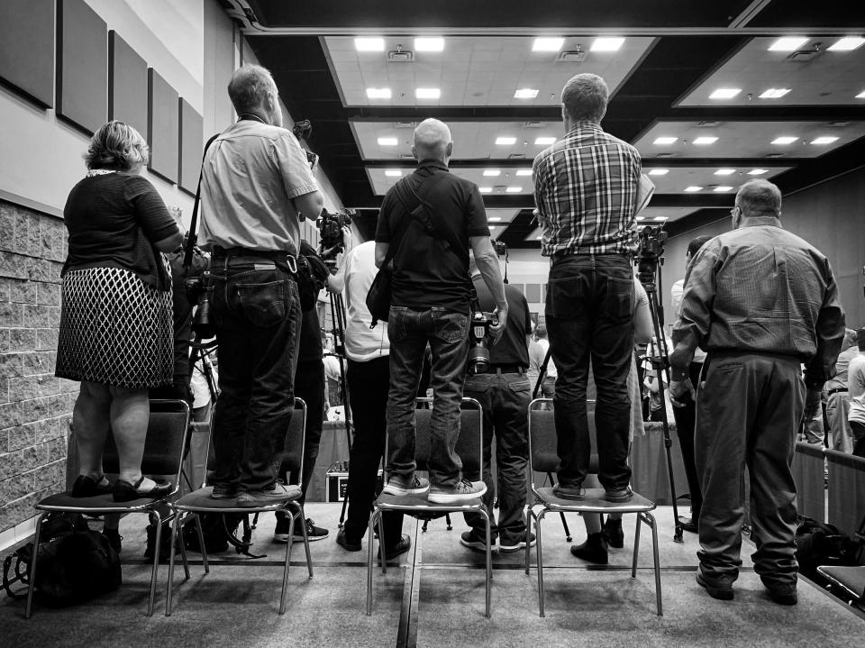 Scenes from the Texas Senate race