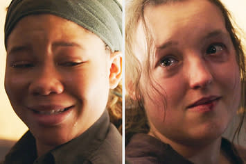 Storm Reid and Bella Ramsey in The Last of Us Episode 7