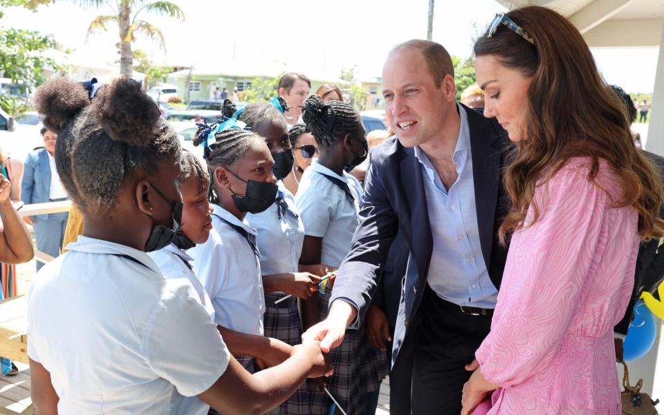prince william princess of wales caribbean 2022 - Getty