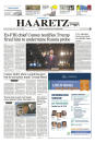 <p>“Haaretz – English Edition,” published in Tel Aviv, Israel. (Newseum) </p>