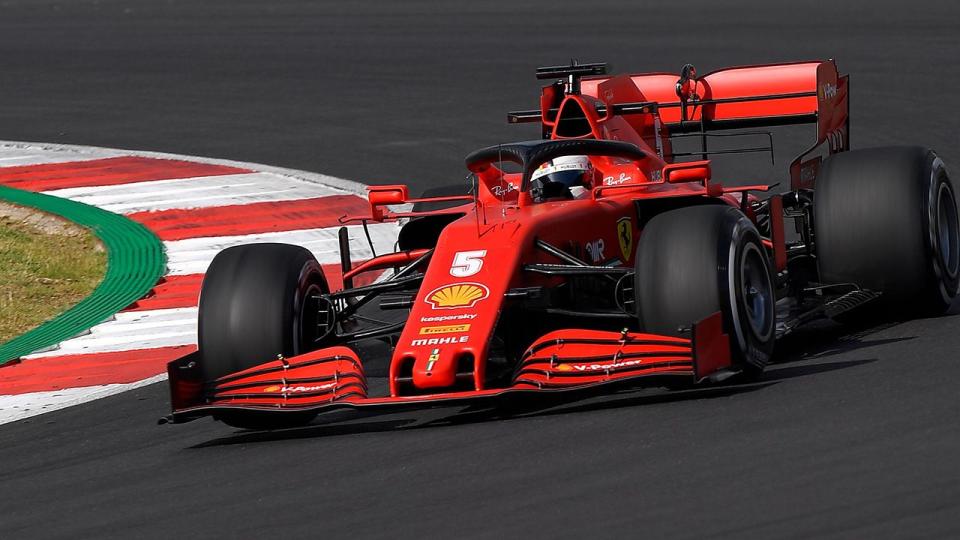La última temporada de Sebastian Vettel con Ferrari ha estado muy lejos del resplandor y la gloria que muchos esperaban. (Foto de JORGE GUERRERO/POOL/AFP vía Getty Images)