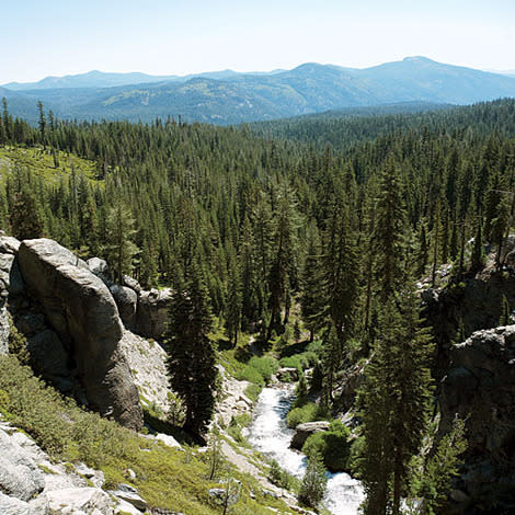 A crowd-free view of Kings Creek in Lassen Volcanic National Park.