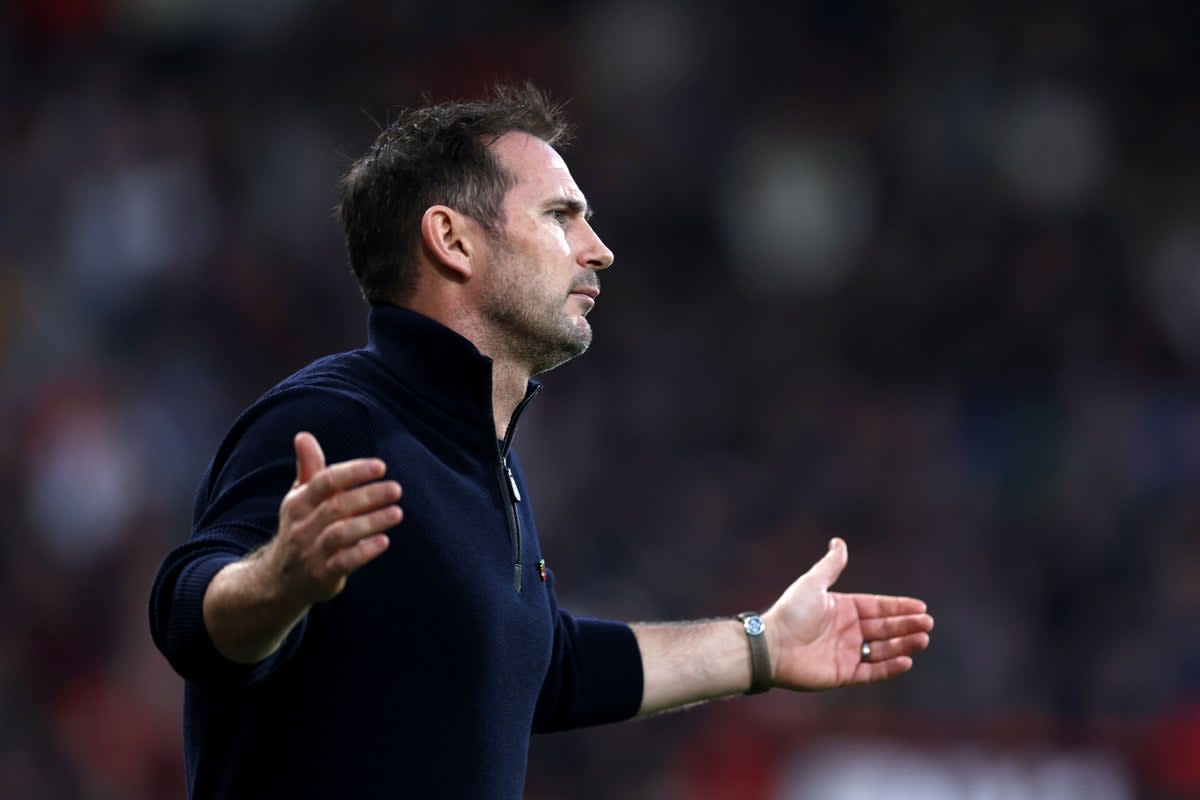 Everton have sacked Frank Lampard (Steven Paston/PA) (PA Wire)