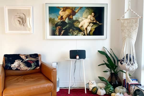 If the idea of putting up a big, blank screen on your wall frustrates you, this may be the splurge for you. With this, you'll get a beautiful art frame that also just so happens to turn into a luxury television when you need it.<br /><br /><strong>Promising review:</strong> "This is a brilliant TV! It looks great in art mode. If your primary goal is to have the TV look less like a TV, I think you&rsquo;ll be pleased with this one. There are some reviews that point out some downsides (like a small amount of local storage), but I&rsquo;ve had no problems. <strong>The pictures make the screen look brighter than it is but with the right pictures, it looks matte and brilliant in art mode; like a framed print</strong>." &mdash; <a href="https://www.amazon.com/gp/customer-reviews/R24YETSE9QQZ5P?&amp;linkCode=ll2&amp;tag=huffpost-bfsyndication-20&amp;linkId=977b6910c7b35b6cee3aa64ac865df39&amp;language=en_US&amp;ref_=as_li_ss_tl" target="_blank" rel="nofollow noopener noreferrer" data-skimlinks-tracking="5854435" data-vars-affiliate="Amazon" data-vars-href="https://www.amazon.com/gp/customer-reviews/R24YETSE9QQZ5P?tag=bfmal-20&amp;ascsubtag=5854435%2C31%2C37%2Cmobile_web%2C0%2C0%2C16331343" data-vars-keywords="cleaning" data-vars-link-id="16331343" data-vars-price="" data-vars-product-id="20945942" data-vars-product-img="" data-vars-product-title="" data-vars-retailers="Amazon">N B</a><br /><br /><strong>Get it from Amazon for <a href="https://www.amazon.com/SAMSUNG-43-inch-Class-FRAME-Built/dp/B084RBV2X6?&amp;linkCode=ll1&amp;tag=huffpost-bfsyndication-20&amp;linkId=a8ba2677a0922d3bb746474ab0b98e3b&amp;language=en_US&amp;ref_=as_li_ss_tl" target="_blank" rel="nofollow noopener noreferrer" data-skimlinks-tracking="5854435" data-vars-affiliate="Amazon" data-vars-asin="B084RMSLDC" data-vars-href="https://www.amazon.com/dp/B084RMSLDC?tag=bfmal-20&amp;ascsubtag=5854435%2C31%2C37%2Cmobile_web%2C0%2C0%2C16325699" data-vars-keywords="cleaning" data-vars-link-id="16325699" data-vars-price="" data-vars-product-id="18419983" data-vars-product-img="https://m.media-amazon.com/images/I/41o0Sa7oPML._SL500_.jpg" data-vars-product-title="SAMSUNG 65-inch Class FRAME QLED LS03 Series - 4K UHD Dual LED Quantum HDR Smart TV with Alexa Built-in (QN65LS03TAFXZA, 2020 Model)" data-vars-retailers="Amazon">$597.99+</a> (available in six sizes and six frame styles).</strong>