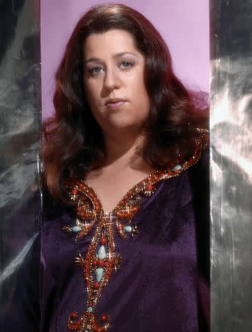 <p>Donaldson Collection/Getty </p> Cass Elliot in 1970