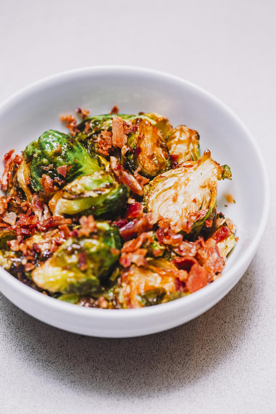 Fried brussels sprouts