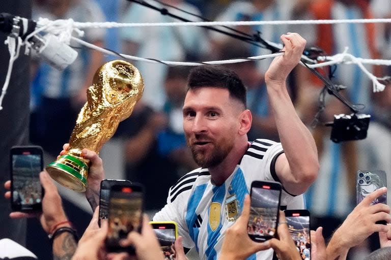Lionel Messi fue el capitán de la selección argentina en el Mundial de Qatar