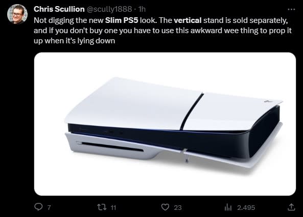 PS5 Slim: ¿Más de $500 pesos por el soporte vertical? Critican a Sony por  esta decisión