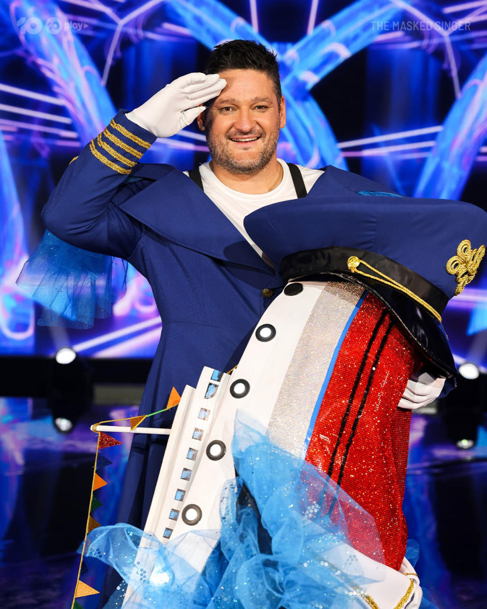 Brendan Fevola on The Masked Singer Australia