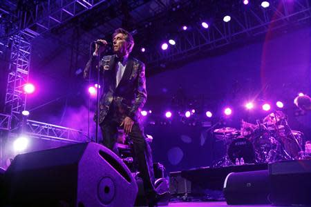 Singer Bryan Ferry performs at the Coachella Valley Music and Arts Festival in Indio, California April 11, 2014. REUTERS/Mario Anzuoni