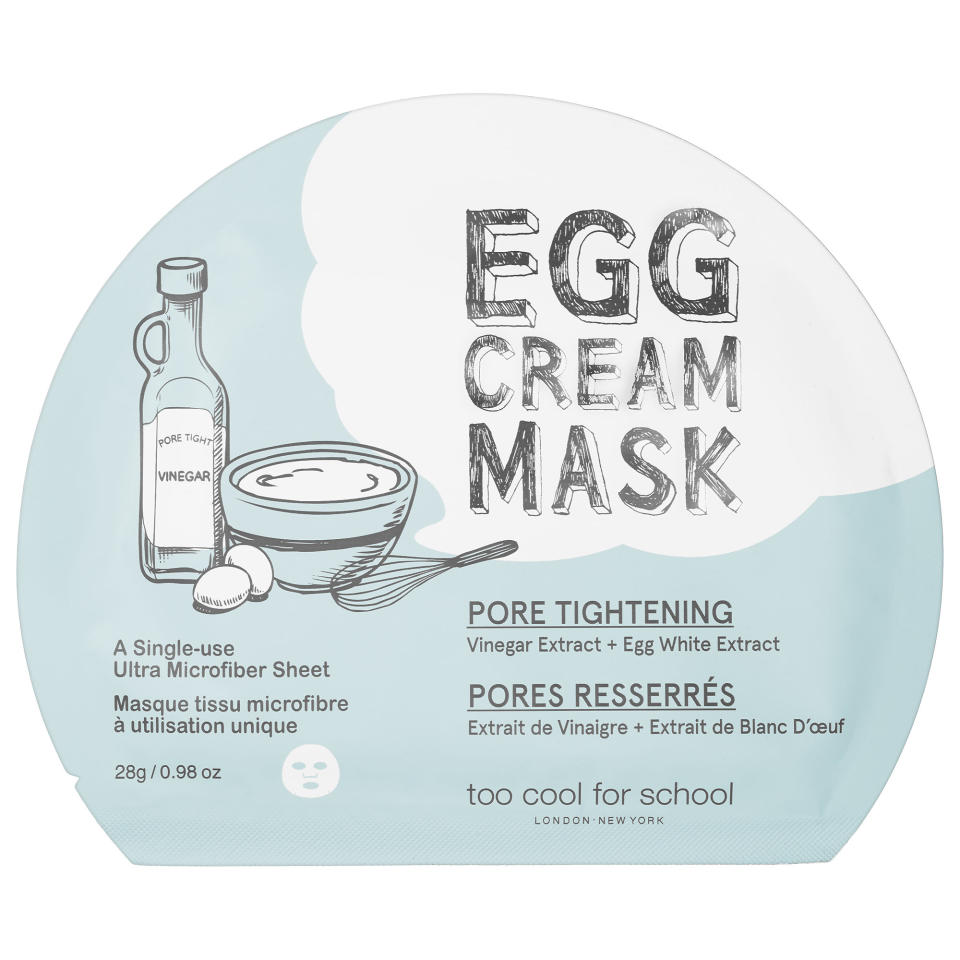 Egg Cream Mask Pore Tightening