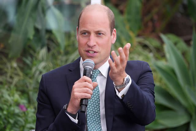 <p>Kin Cheung - WPA Pool/Getty Images</p> Prince William on June 27, 2024 at the Earthshot Prize Innovation Camp