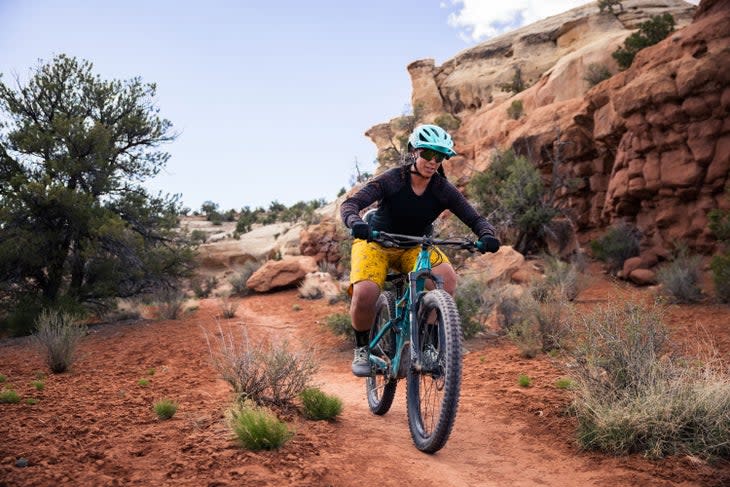 Biking on the Sand Canyon Trail in Canyons of the Ancients National Monument