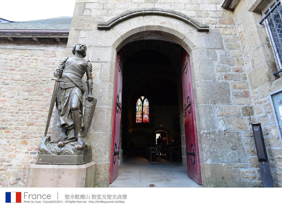 法國自由行。一日遊行程：諾曼第「聖米歇爾山」Le Mont Saint-Michel〔上〕。小鎮介紹【鳥夫人】