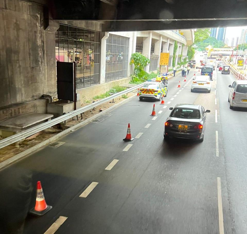 沙田鄉事會路電單車飛墮大埔公路　兩人昏迷送院(網上圖片)