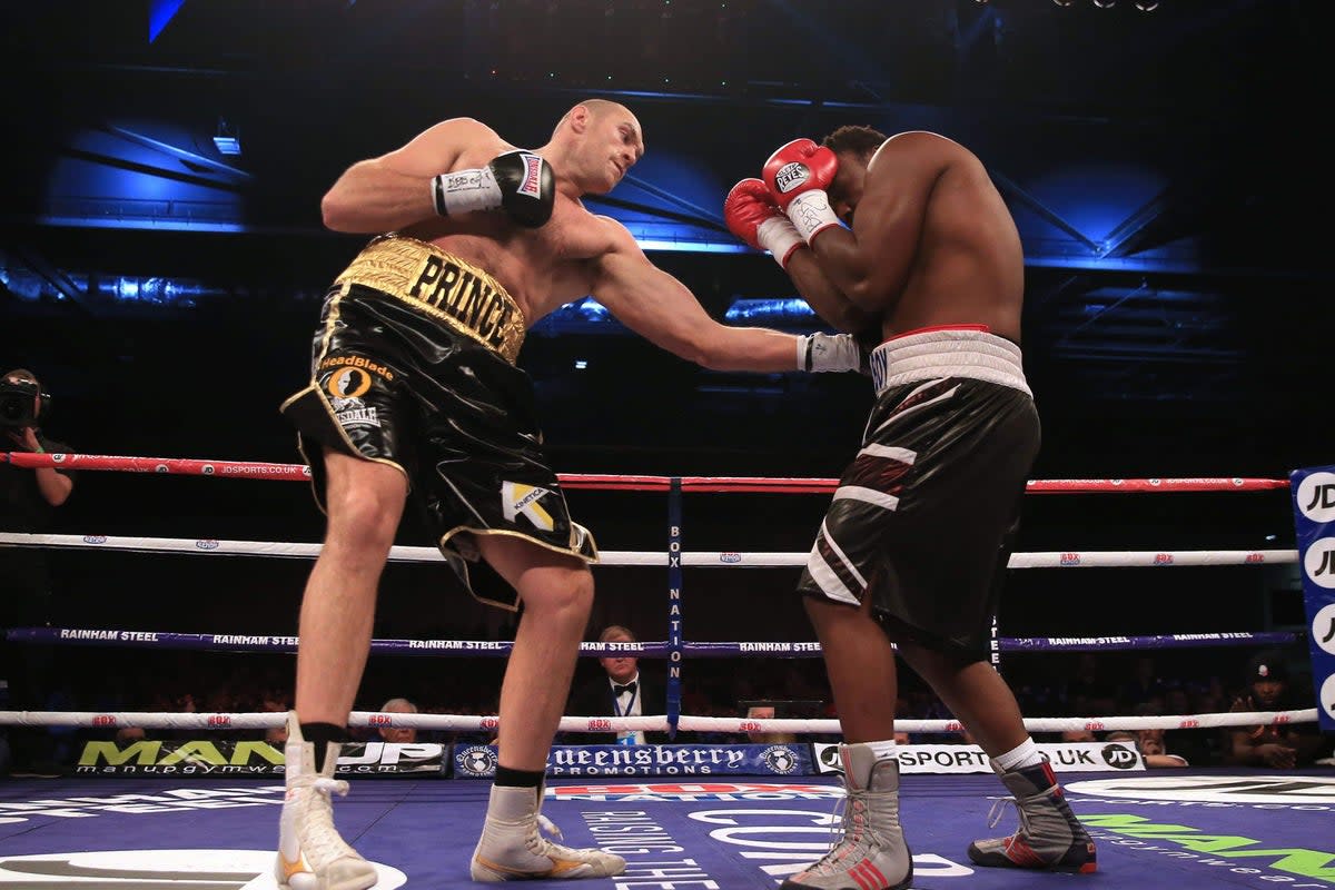 Tyson Fury and Derek Chisora fought in 2014 (Nick Potts/PA) (PA Wire)