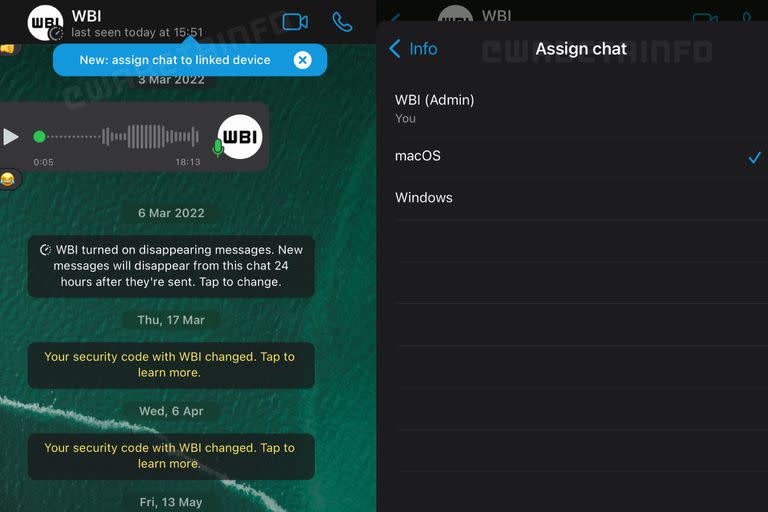 WhatsApp Premium permitirá asignar chats hasta a diez dispositivos distintos