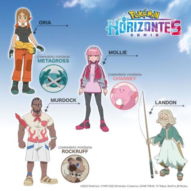 Nuevas imágenes de <em>Horizontes Pokémon</em>